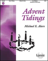 Advent Tidings Handbell sheet music cover